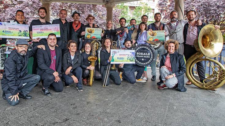 Bokale Brass Band eta Marmaille Post-Enfare fanfarriek irabazi dute Haizetara