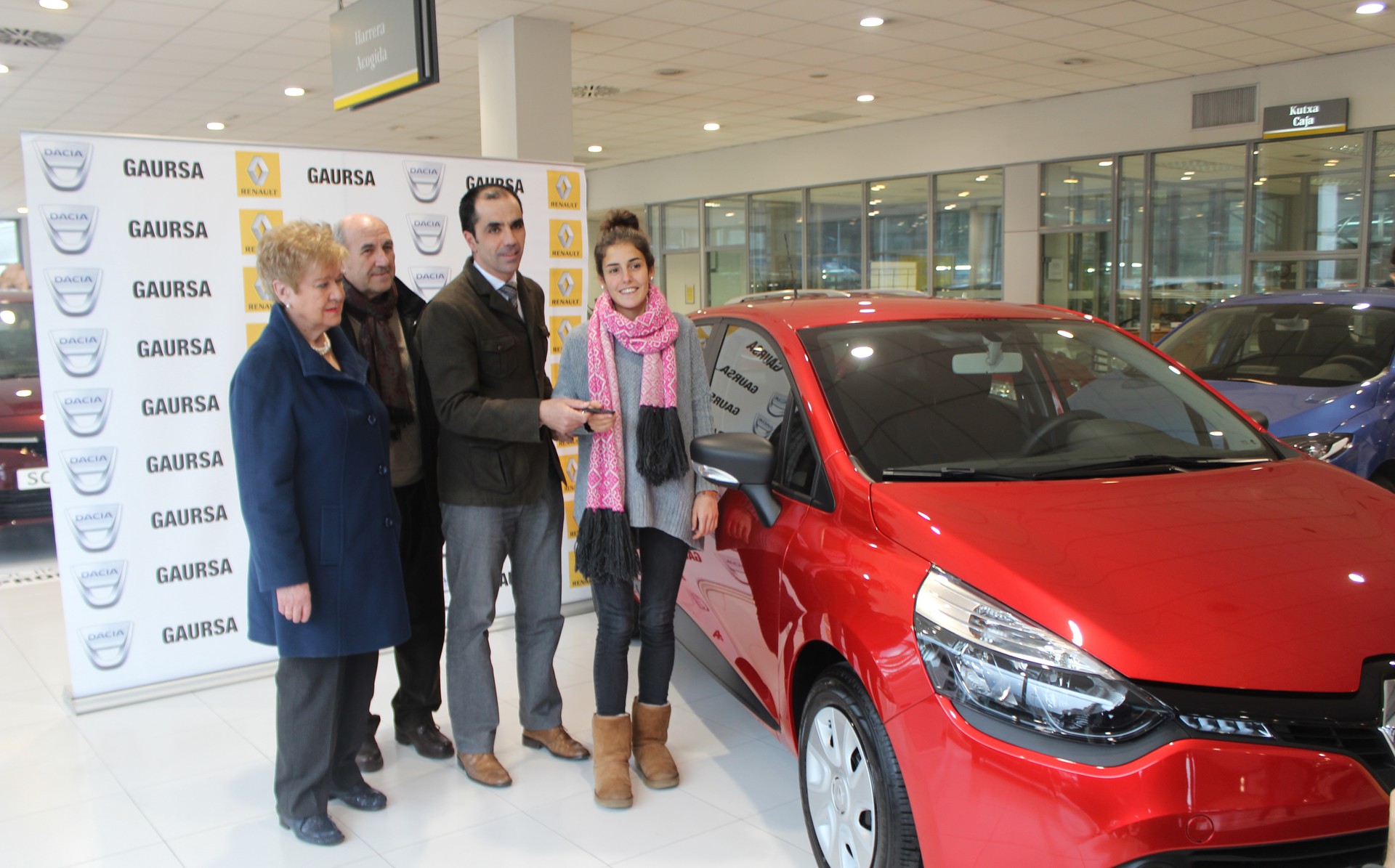 Nora Madariaga atxondarrak irabazi du JAEDeko autoa