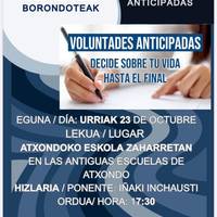 'Aurretiazko borondateak'