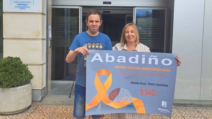 Esklerosi anizkoitza dutenentzako fisioterapia proiektua bultzatzeko 9.540 euro bideratu ditu Abadiñok
