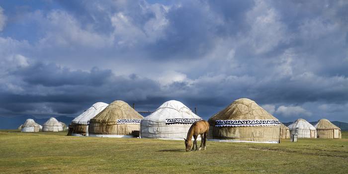 Son Kol lakua, Kyrgyzstan