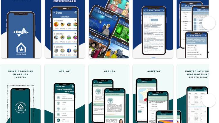 Zornotzako Barnetegiak doako aplikazioak sortu ditu euskara ikasteko
