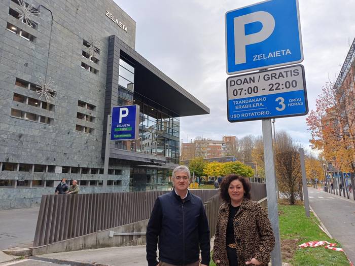 Doan aparkatu daiteke Zelaietako 150 aparkalekutan