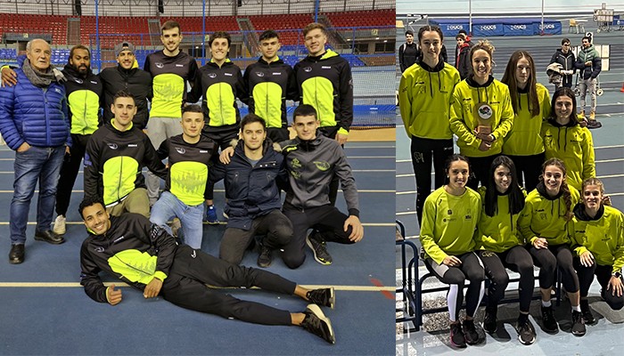DKT eta Bidezabal podiumera igo dira pista estaliko Euskadiko Atletismo Txapelketan