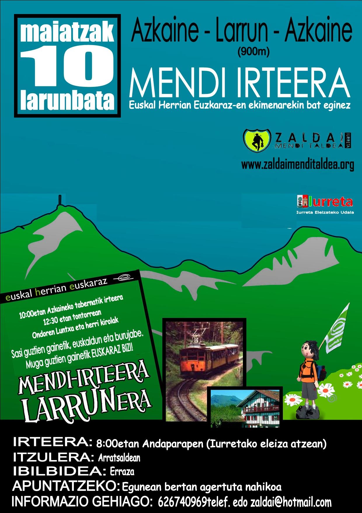 MENDI IRTEERA LARRUN-era