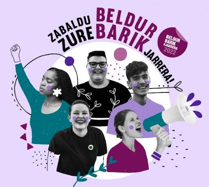 Elorrioko Udalak herriko gazteein Beldur Barik lehiaketan parte hartzeko deia luzatu die