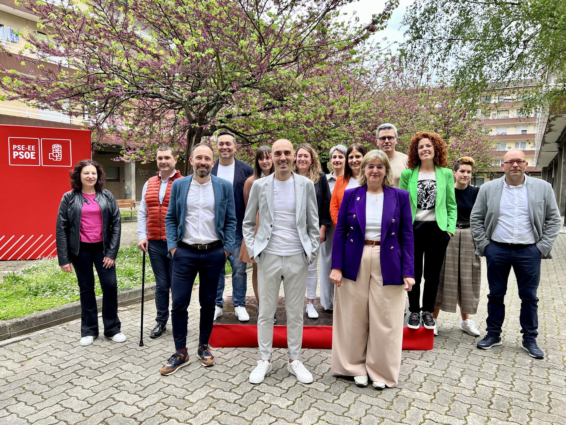 Abadiñoko PSE-EEk hauteskundeetarako zerrenda aurkeztu du