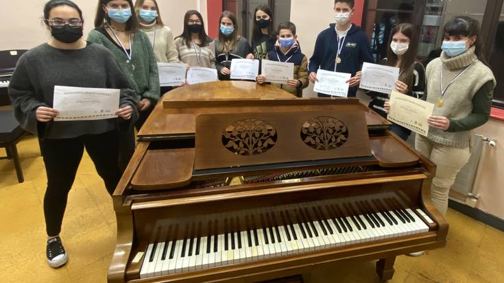 Bartolome Ertzillako hamar ikasle saritu dituzte Andoaingo Piano Jaialdian