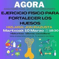 'Hezurrak indartzeko ariketa fisikoa'