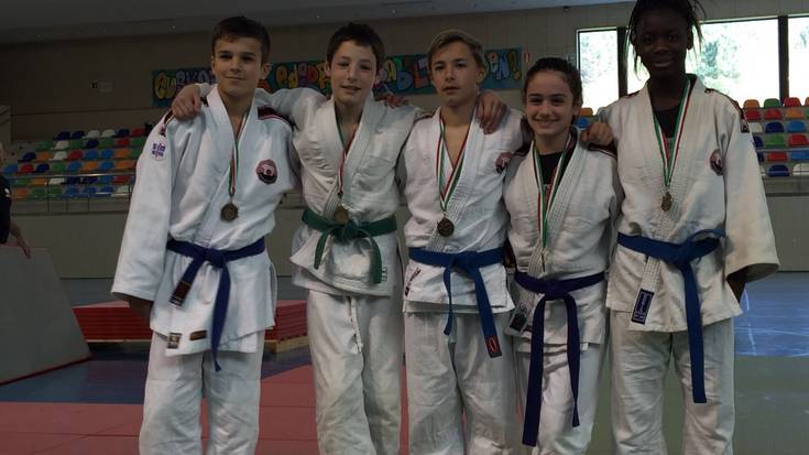 Durangoko judo taldeak bost domina lortu ditu Bizkaiko 3. proban