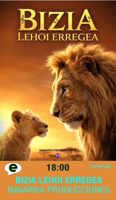 'Bizia. Lehoi erregea'