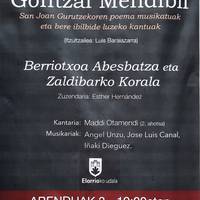 Gontzal Mendibil, Berriotxoa Abesbatza eta Zaldibarko Korala