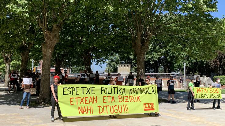 Durangaldeko LABek babesa agertu dio Patxi Ruiz presoari