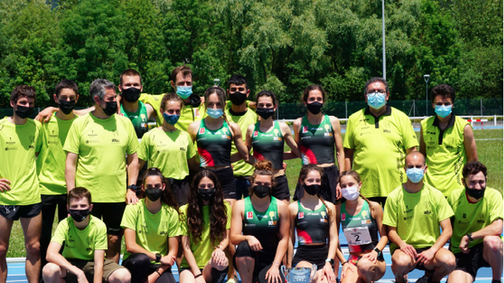 Araitz Villa, Ainhoa Colino, Julen Pedraza, Aitor Sandino eta Bitor Delgadok dominak irabazi dituzte Euskadiko Atletismo Txapelketan