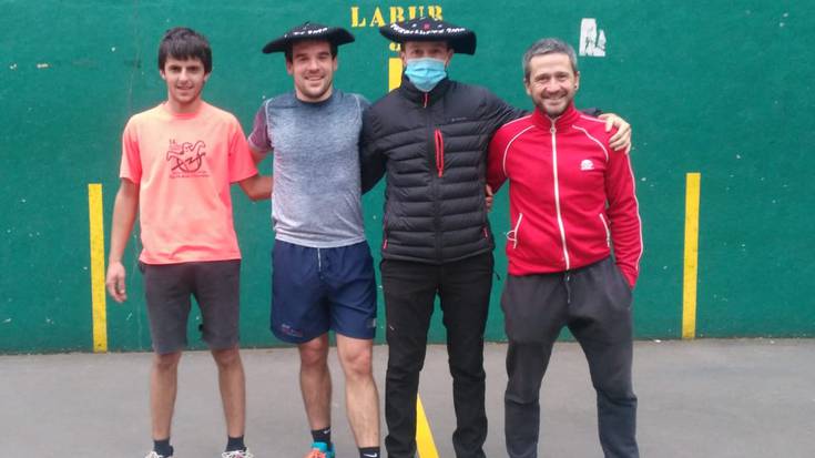 Jon Azkarraga elorriarrak irabazi du Arrazolako pala txapelketa