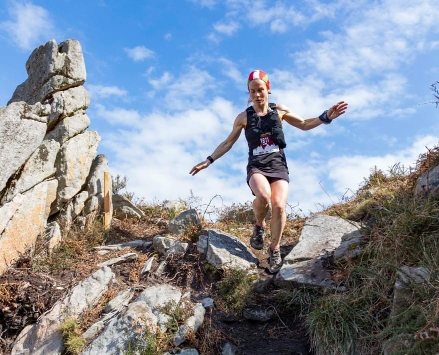 Oihana Azkorbebeitia nagusi Maxi Trail mendi lasterketan, Asturiasen