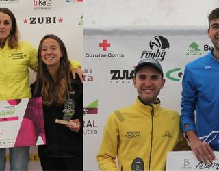 Aimar Larrea eta Maialen Artiach nagusi 15 kilometroko proban