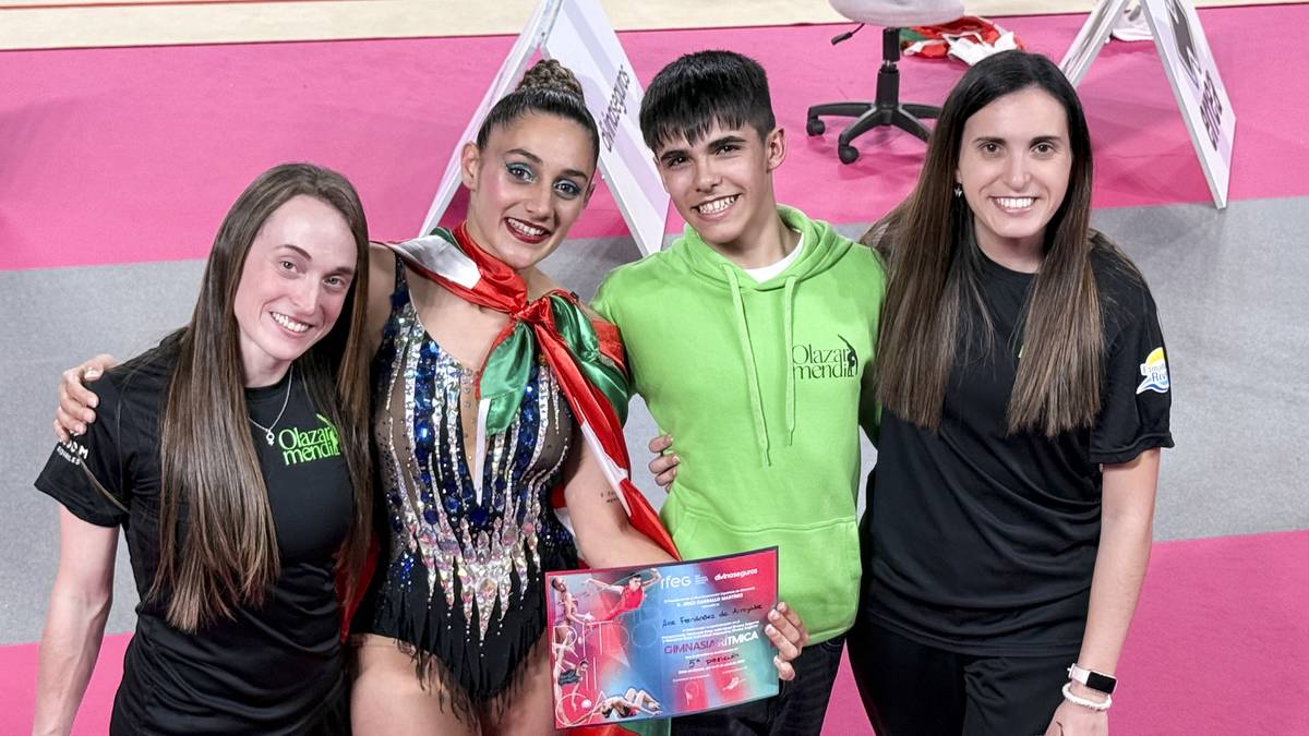 [BIDEOA] Ane Fernandez de Arroiabek diploma nazionala irabazi du Espainiako txapelketan