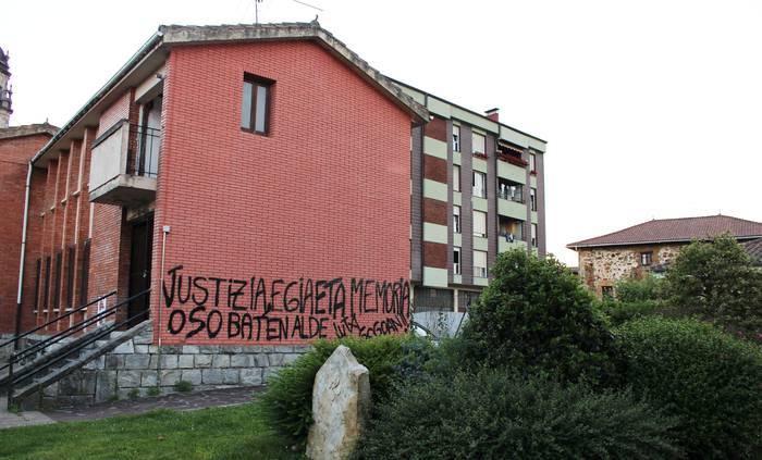 Luzia Urigoitiagaz gertatutakoa gogoratuko du mural berri batek Otxandion