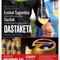 Euskal Sagardo eta Eusko Label esnez egindako gazta dastaketa