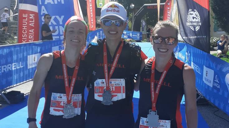 Oihana Azkorbebeitia hirugarren Austriako Hochkönig Skyrace mendi lasterketan