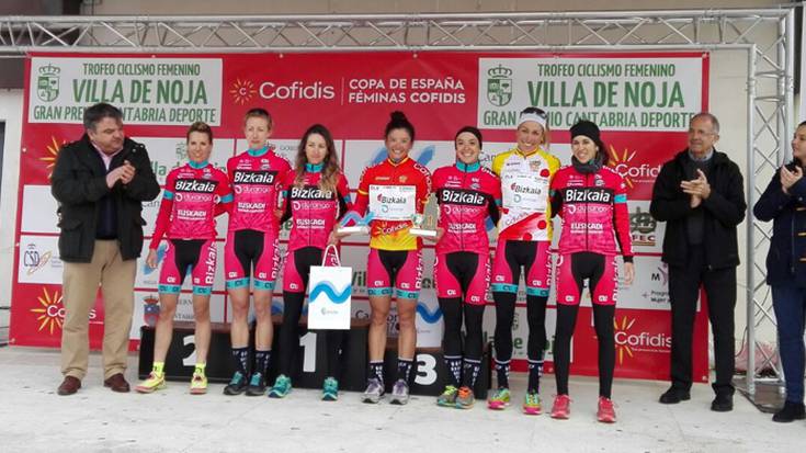 Bizkaia-Durango taldeko Paola Muñoz  Espainiako Kopa lehenengo liderra da