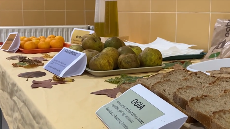 Hamaiketako osasungarriak eskualdeko eskoletan zabaltzen