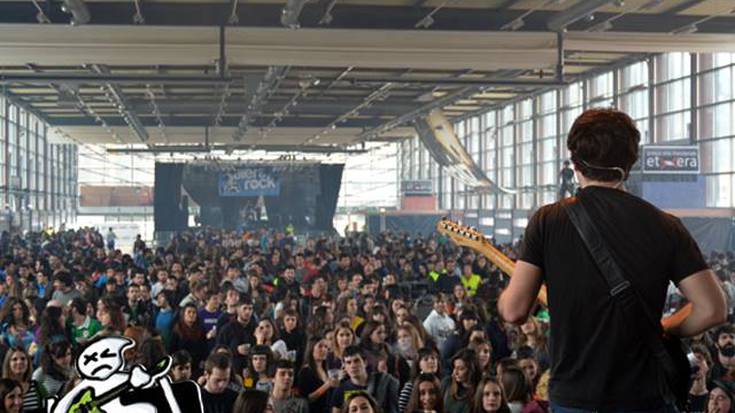 6.000 lagun batu zituen Kalera Rock jaialdiak, Landako Gunean