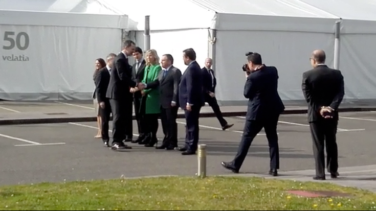 Felipe VI. Espainiako Erregea Zornotzan