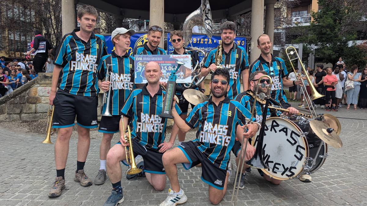 The Brass Funkeys taldeak irabazi du Haizetara jaialdiko sari nagusia