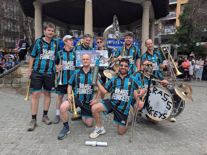 The Brass Funkeys taldeak irabazi du Haizetara jaialdiko sari nagusia