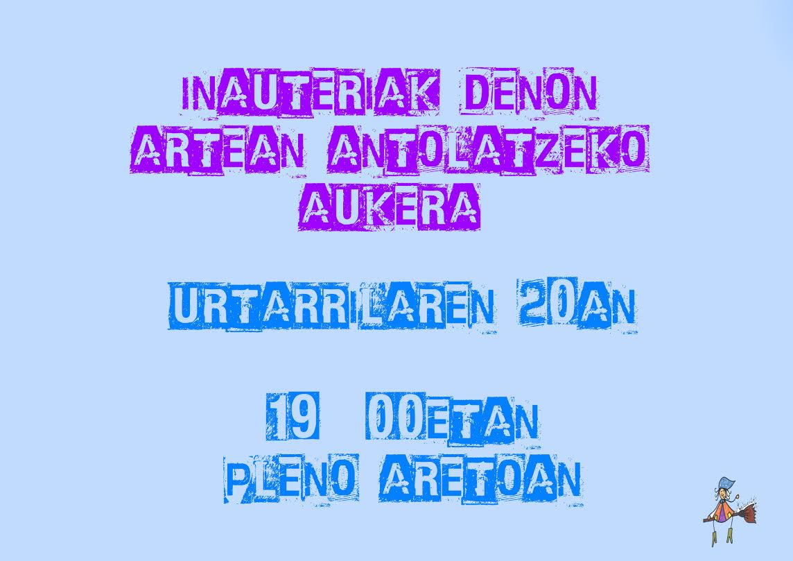 Ihauteriak antolatzeko deialdia