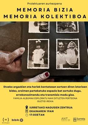 'Memoria bizia. Memoria kolektiboa'