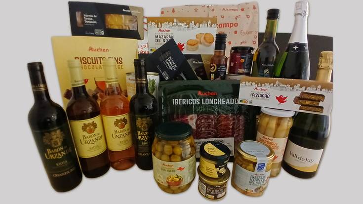 Alcamporen eskutik Auchan produktuez osaturiko otzara