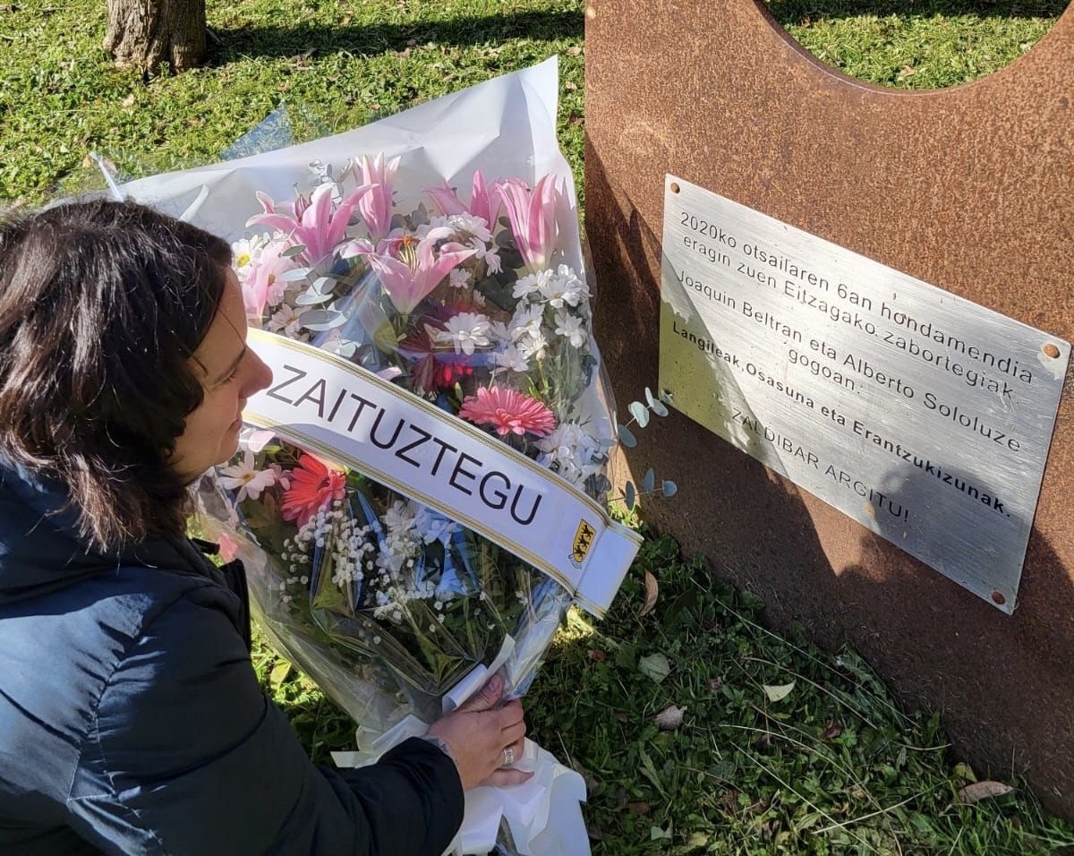 Zaldibarko Udalaren adierazpena, zabortegia amildu zeneko bosgarren urteurrenean