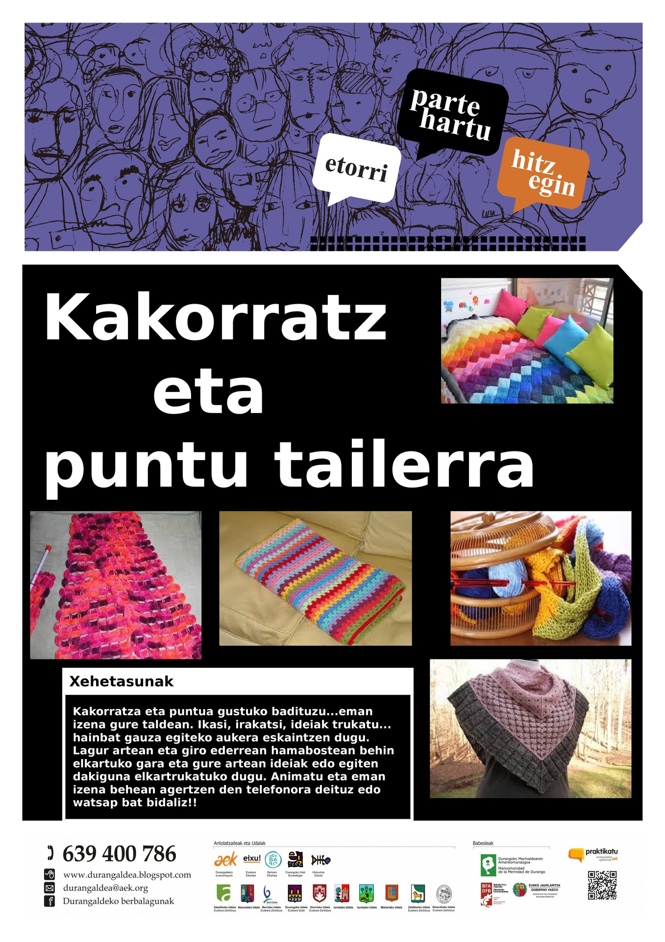 Kakorratz eta puntu tailerra