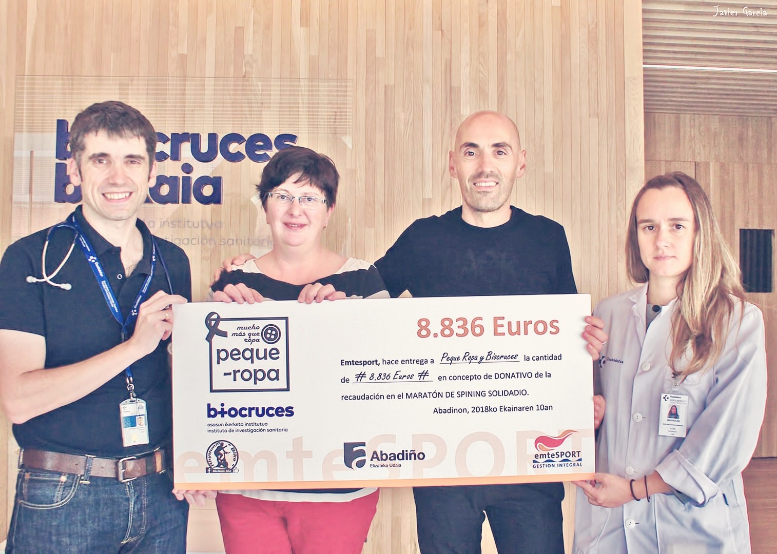 Ia 9.000 euroko laguntza haur minbiziaren aurkako ikerketarentzako