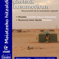 'Erresistentziaren ahotsak basamortuan'