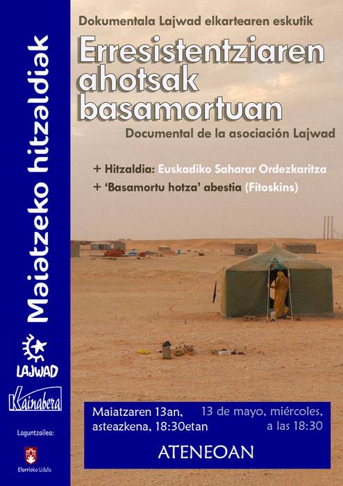 'Erresistentziaren ahotsak basamortuan'