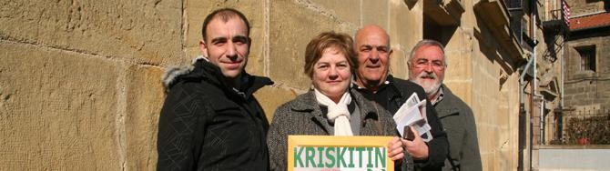25. urteurrena ospatzeko egitarau oparoa osotu du Kriskitinek