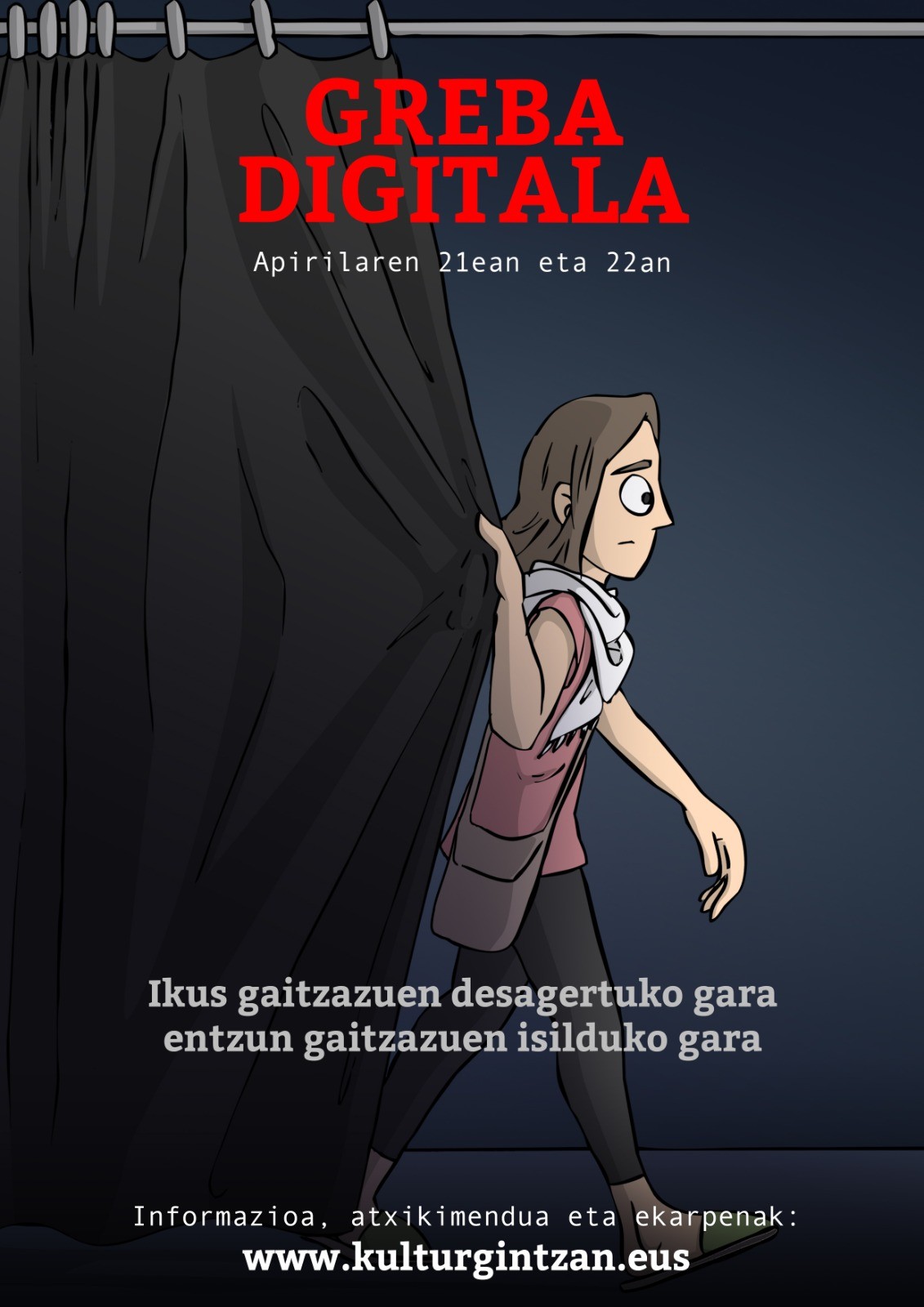 Greba digitala egitera deitu dute Durangaldeko kultura arloko hainbat sortzailek eta eragilek