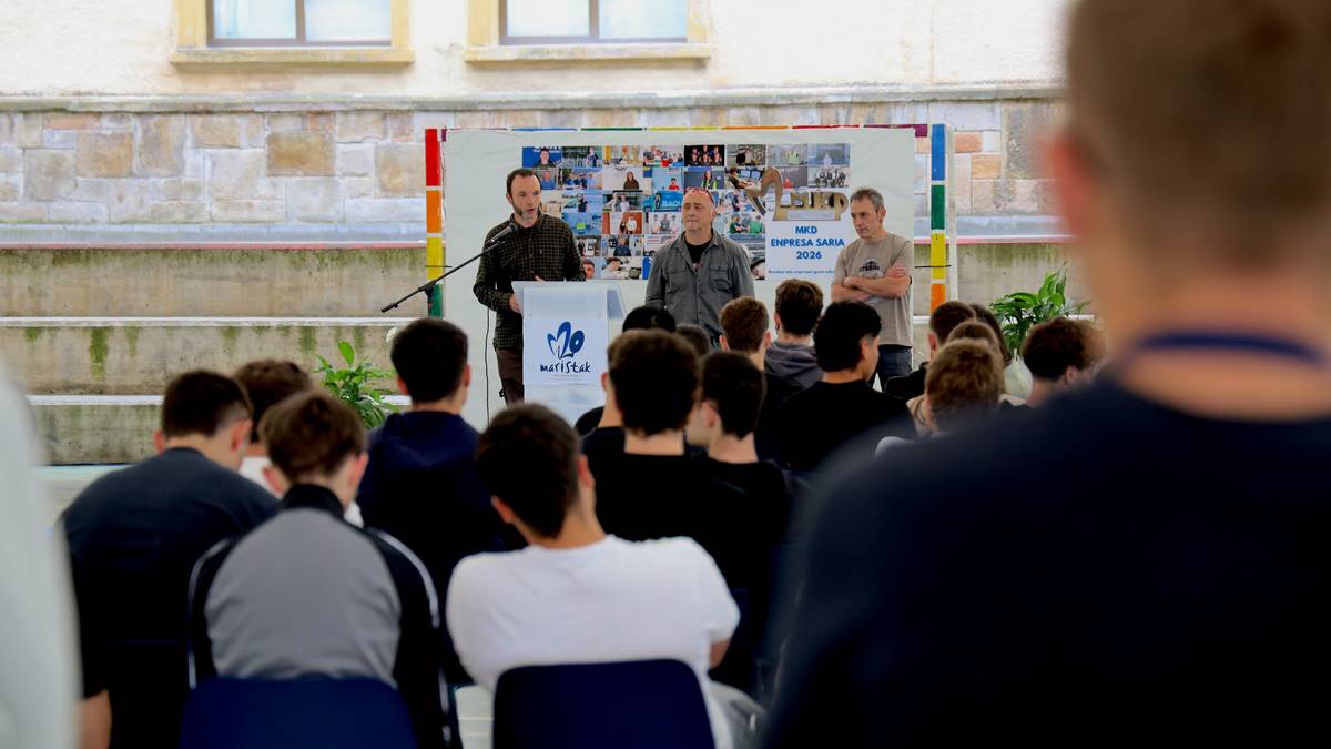 Mecanizados Ibaizabal enpresak jaso du Maristak ikastetxearen saria