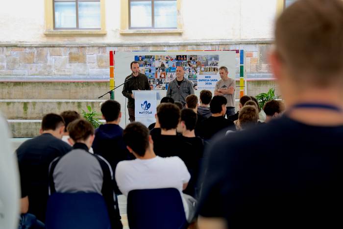 Mecanizados Ibaizabal enpresak jaso du Maristak ikastetxearen saria