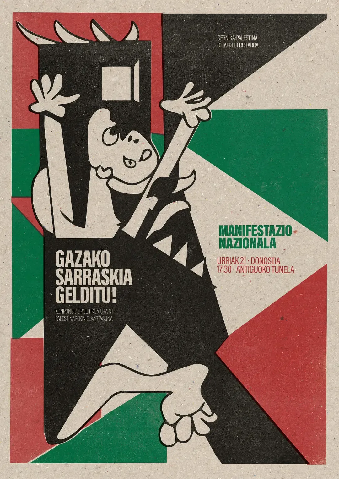 GENOZIDIOA GELDITU. PALESTINA AURRERA