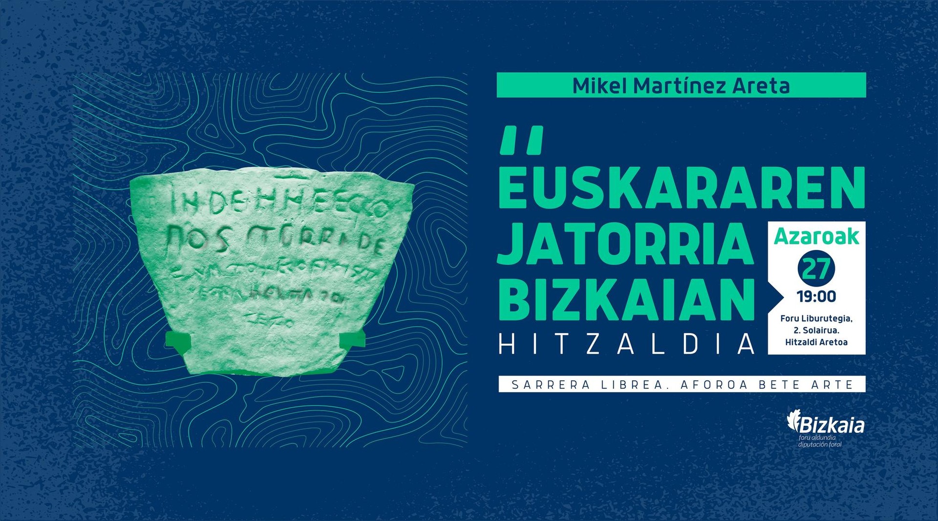 Hitzaldia: Euskararen jatorria Bizkaian