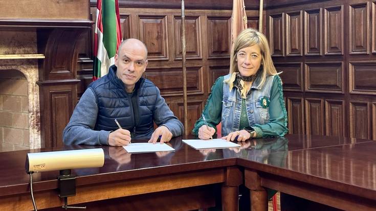 Hitzarmena sinatu dute Berrizko etxebizitza bat gizarte-zerbitzuetara bideratzeko