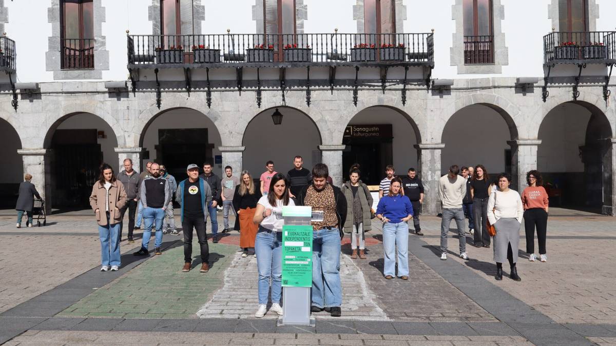 Euskaltzale independentisten topaketak aurkeztuko dituzte Durangon