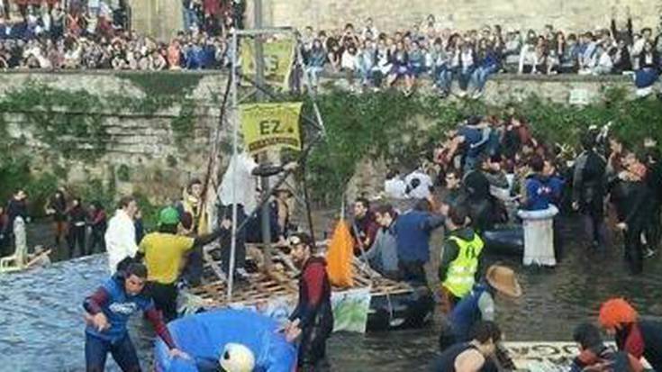 Euriak ez du festa zapuztu