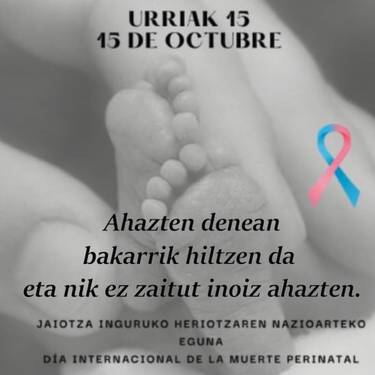 'Ahazten denean bakarrik hiltzen da eta nik ez zaitut inoiz ahazten'