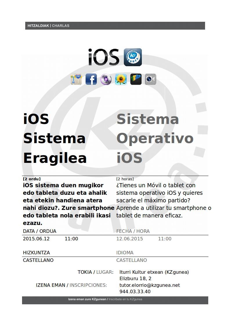 IOS sistema eragilea
Mobil eta tabletei aprobetxa